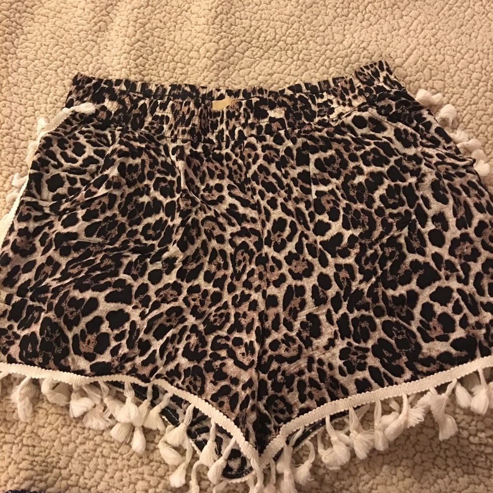 Women’s shorts approx 3-5 in inseam.